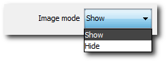 Image mode combobox Image mode combobox